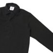 画像4: BARBARIAN（バーバリアン）Heavy Weight Rugby Collar Shirt（ヘビーウェイト ラグビーカラーシャツ） "SOLID" / Black（ブラック） (4)