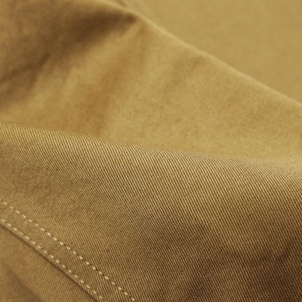 画像7: F.O.B FACTORY(エフオービーファクトリー)NARROW U.S TROUSERS(ナローUSトラウザーズ)"Heavy West Point Chino" / Khaki(カーキ)【裾上げ無料】 (7)