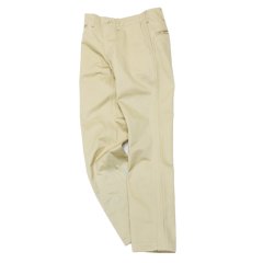 F.O.B FACTORY（エフオービーファクトリー）NARROW U.S TROUSERS（ナローUSトラウザーズ）"Heavy West Point Chino" / Beige（ベージュ）【裾上げ無料】