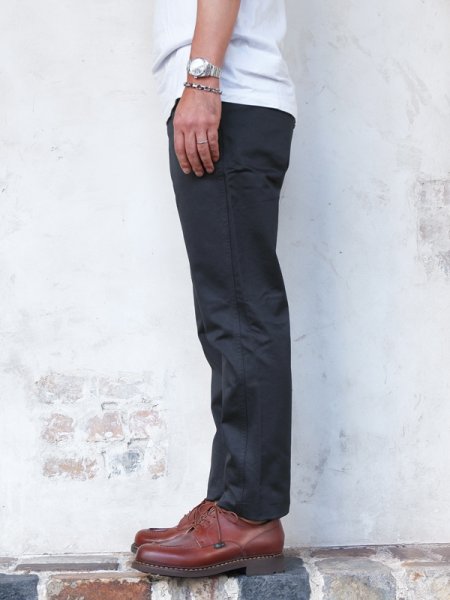 画像10: F.O.B FACTORY(エフオービーファクトリー)NARROW U.S TROUSERS(ナローUSトラウザーズ)"Heavy West Point Chino" / Navy(ネイビー)【裾上げ無料】 (10)