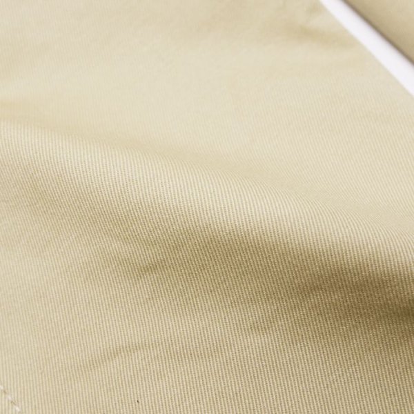 画像7: F.O.B FACTORY（エフオービーファクトリー）NARROW U.S TROUSERS（ナローUSトラウザーズ）"Heavy West Point Chino" / Beige（ベージュ）【裾上げ無料】 (7)