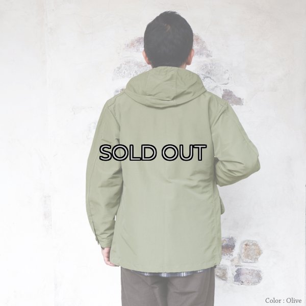 画像13: Post O'Alls（ポストオーバーオールズ）DEE PARKA3（ディー・パーカ3）"60/40" / Navy（ネイビー） (13)