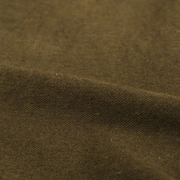 画像8: F.O.B FACTORY(エフオービーファクトリー)FRENCH BASK COAT(フレンチバスクコート)CL DOUBLECLOTH BACK SATIN/Olive(オリーブ) (8)