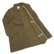 画像6: F.O.B FACTORY(エフオービーファクトリー)FRENCH BASK COAT(フレンチバスクコート)CL DOUBLECLOTH BACK SATIN/Olive(オリーブ) (6)