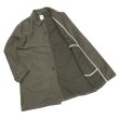 画像6: F.O.B FACTORY（エフオービーファクトリー）FRENCH BASK COAT（フレンチバスクコート）CL DOUBLECLOTH BACK SATIN/Charcoal（チャコールグレー） (6)