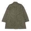 画像2: F.O.B FACTORY（エフオービーファクトリー）FRENCH BASK COAT（フレンチバスクコート）CL DOUBLECLOTH BACK SATIN/Charcoal（チャコールグレー） (2)