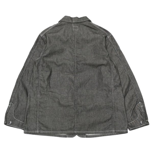 画像2: Post O'Alls（ポストオーバーオールズ）DeLuxe Railroader2（デラックス・レイルローダー2）"8oz Denim with taffeta lining" / Black（ブラック） (2)