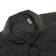 画像10: KAPTAIN SUNSHINE（キャプテンサンシャイン）Garment Dyed Safari Shirt Jacket（ガーメントダイドサファリシャツジャケット）FINX SATIN CLOTH/Taupe（トープ）・Ink Black（インクブラック） (10)