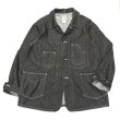 画像1:  Post O'Alls（ポストオーバーオールズ）DeLuxe Railroader2（デラックス・レイルローダー2）"8oz Denim with taffeta lining" / Black（ブラック） (1)