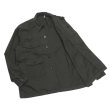 画像12: KAPTAIN SUNSHINE（キャプテンサンシャイン）Garment Dyed Safari Shirt Jacket（ガーメントダイドサファリシャツジャケット）FINX SATIN CLOTH/Taupe（トープ）・Ink Black（インクブラック） (12)