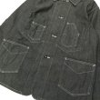 画像6: Post O'Alls（ポストオーバーオールズ）DeLuxe Railroader2（デラックス・レイルローダー2）8oz Denim with taffeta lining/Black（ブラック） (6)