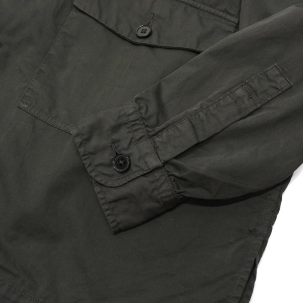 画像6: 『OUTLET』KAPTAIN SUNSHINE（キャプテンサンシャイン）Garment Dyed Safari Shirt Jacket（ガーメントダイドサファリシャツジャケット）/ Taupe（トープ） (6)