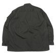画像5: KAPTAIN SUNSHINE（キャプテンサンシャイン）Garment Dyed Safari Shirt Jacket（ガーメントダイドサファリシャツジャケット）FINX SATIN CLOTH/Taupe（トープ）・Ink Black（インクブラック） (5)