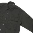 画像7: KAPTAIN SUNSHINE（キャプテンサンシャイン）Garment Dyed Safari Shirt Jacket（ガーメントダイドサファリシャツジャケット）FINX SATIN CLOTH/Taupe（トープ）・Ink Black（インクブラック） (7)