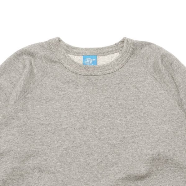 画像3: Good On(グッドオン)Raglan Crew Sweat(ラグランクルースウェット)"Washed" / Metal(メタル) (3)