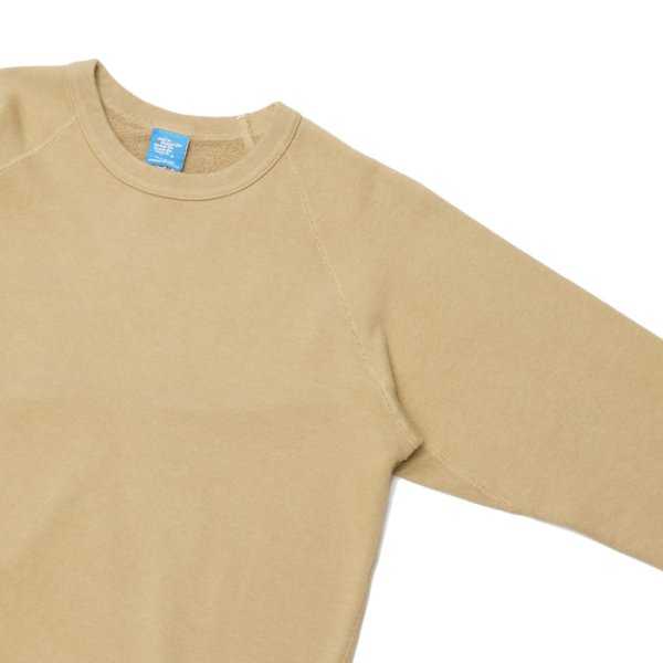 画像4: Good On(グッドオン)Raglan Crew Sweat(ラグランクルースウェット)"Reactive Dye" / Coyote(コヨーテ) (4)