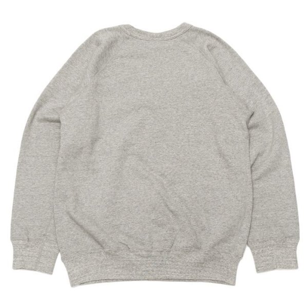 画像2: Good On(グッドオン)Raglan Crew Sweat(ラグランクルースウェット)"Washed" / Metal(メタル) (2)