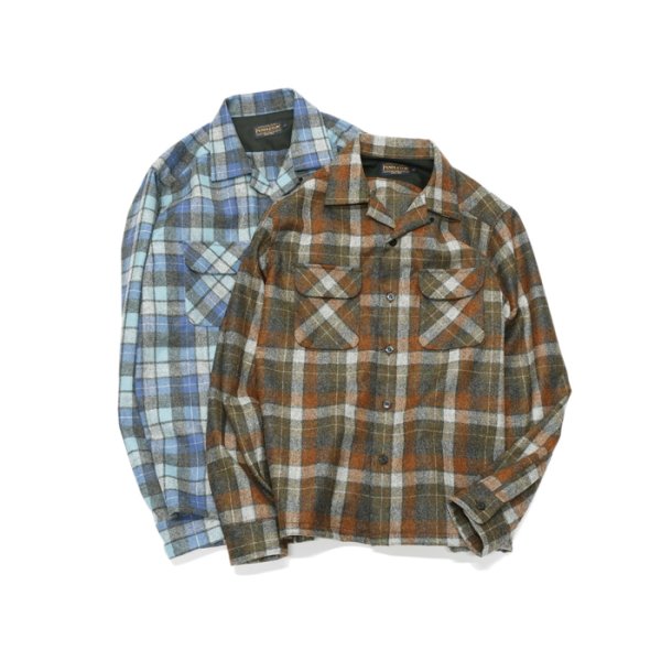 画像9: PENDLETON(ペンドルトン)THE ORIGINAL BOARD SHIRT(ザ・オリジナル・ボードシャツ)-Japan Fit-/Beach Boy Plaid Blue(ビーチボーイチェック・ブルー) (9)