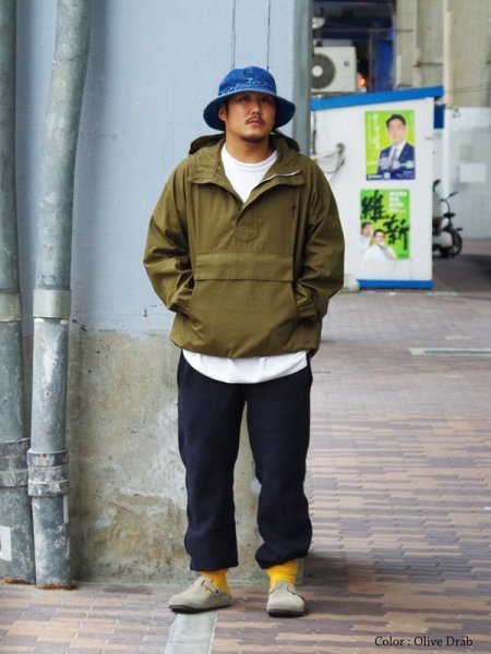 画像13: ＜50％OFF＞*A VONTADE（アボンタージ）Mountain Force Parka（マウンテンフォースパーカー）"Organic Cotton Poplin" / Dark Navy（ダークネイビー）※Lサイズ (13)