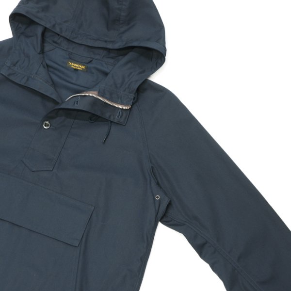 画像4: ＜50％OFF＞*A VONTADE（アボンタージ）Mountain Force Parka（マウンテンフォースパーカー）"Organic Cotton Poplin" / Dark Navy（ダークネイビー）※Lサイズ (4)
