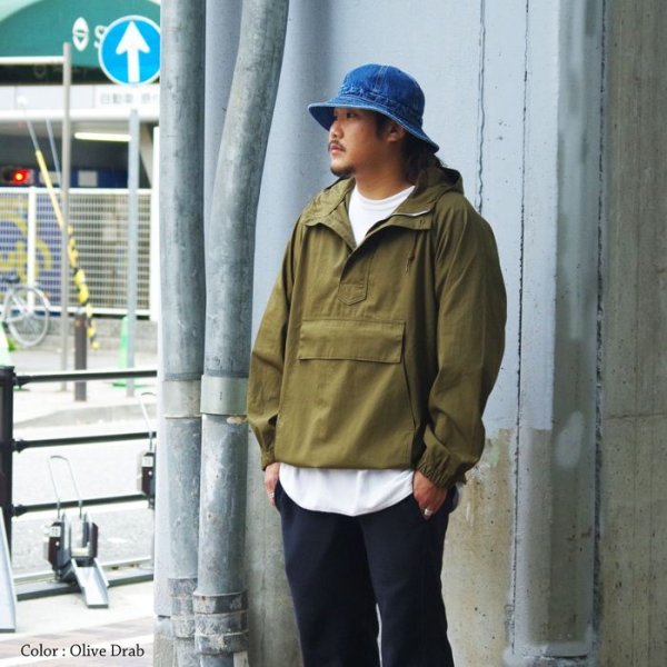 画像12: ＜50％OFF＞*A VONTADE（アボンタージ）Mountain Force Parka（マウンテンフォースパーカー）"Organic Cotton Poplin" / Dark Navy（ダークネイビー）※Lサイズ (12)