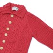 画像4: INVERALLAN（インバーアラン）3a Lumber Cardigan（3aランバーカーディガン）Aran/Redcurrant（レッドカーラント） (4)