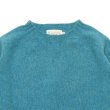 画像3: INVERALLAN（インバーアラン）Crew Neck Saddle Shoulder Sweater（クルーネックサドルショルダーセーター）Supersoft Shetland/Pennan Bay（ブルー） (3)