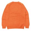 画像2: INVERALLAN（インバーアラン）Crew Neck Saddle Shoulder Sweater（クルーネックサドルショルダーセーター）Supersoft Shetland/Jaffa（オレンジ） (2)