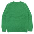 画像2: INVERALLAN（インバーアラン）Crew Neck Saddle Shoulder Sweater（クルーネックサドルショルダーセーター）Supersoft Shetland/Pixie（グリーン） (2)