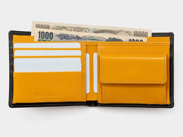 画像6: Whitehouse Cox(ホワイトハウスコックス)S7532 Coin Wallet(2つ折りウォレット)/全2色 (6)
