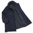画像8: *A VONTADE（アボンタージ）Raglan Pea Coat（ラグランピーコート）"Superior Double Melton" / Dark Navy（ダークネイビー） (8)