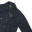 画像4: *A VONTADE（アボンタージ）Raglan Pea Coat（ラグランピーコート）"Superior Double Melton" / Dark Navy（ダークネイビー） (4)