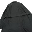 画像8: *A VONTADE（アボンタージ）Atelier Overcoat with Belt（アトリエオーバーコート）”Cotton Linen Herringbone Brushed Lining" / Lamp Black（ランプブラック） (8)