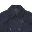 画像3: A VONTADE（アボンタージ）Raglan Pea Coat（ラグランピーコート）Superior Double Melton/Dark Navy（ダークネイビー） (3)