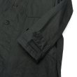 画像6: *A VONTADE（アボンタージ）Atelier Overcoat with Belt（アトリエオーバーコート）”Cotton Linen Herringbone Brushed Lining" / Lamp Black（ランプブラック） (6)