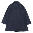 画像2: *A VONTADE（アボンタージ）Raglan Pea Coat（ラグランピーコート）"Superior Double Melton" / Dark Navy（ダークネイビー） (2)