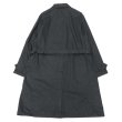 画像2: *A VONTADE（アボンタージ）Atelier Overcoat with Belt（アトリエオーバーコート）”Cotton Linen Herringbone Brushed Lining" / Lamp Black（ランプブラック） (2)
