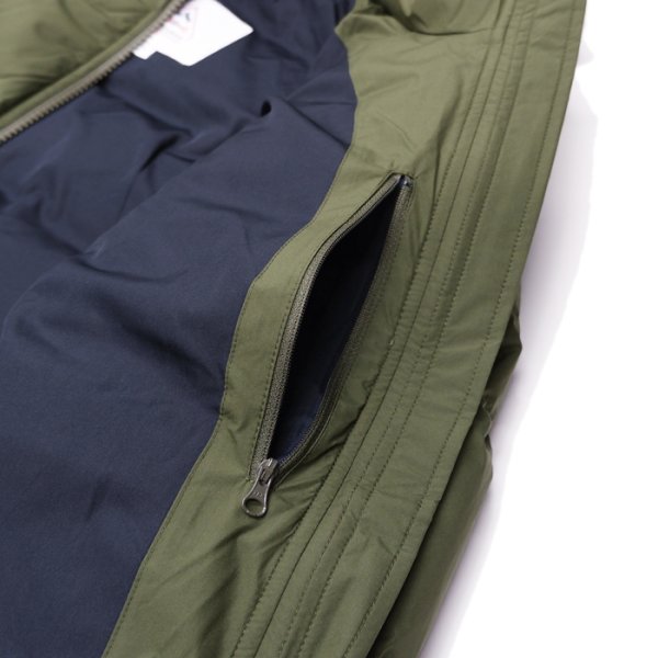 画像11: PYRENEX（ピレネックス）SPOUTNIC MINI RIPSTOP JACKET（スプートニックミニリップストップジャケット）/ Deep Khaki（ディープカーキ） (11)