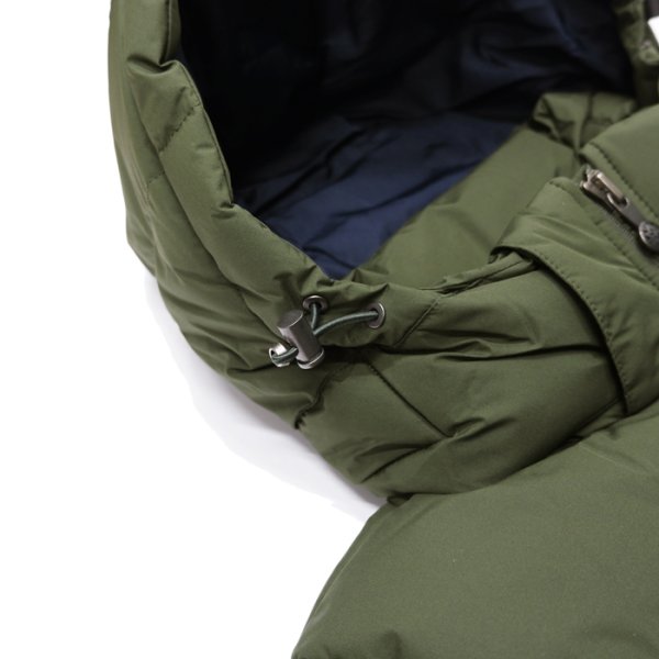 画像9: PYRENEX（ピレネックス）SPOUTNIC MINI RIPSTOP JACKET（スプートニックミニリップストップジャケット）/ Deep Khaki（ディープカーキ） (9)