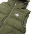 画像6: PYRENEX（ピレネックス）SPOUTNIC VEST（スプートニックベスト）Mini Ripstop /Deep Khaki（ディープカーキ） (6)