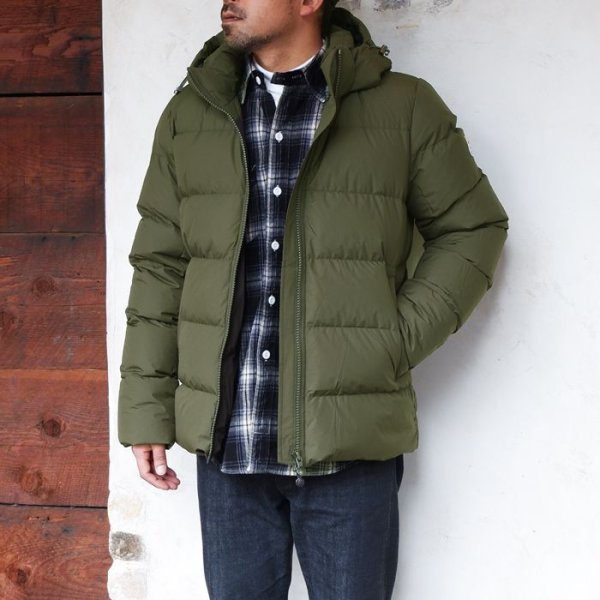 画像13: PYRENEX（ピレネックス）SPOUTNIC MINI RIPSTOP JACKET（スプートニックミニリップストップジャケット）/ Deep Khaki（ディープカーキ） (13)