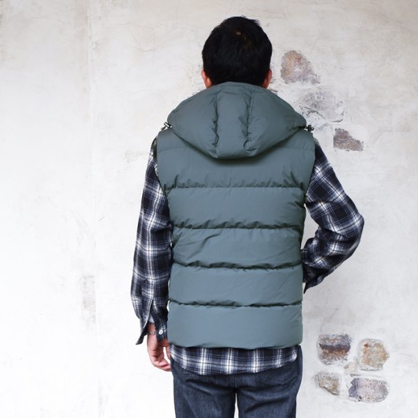 画像14: PYRENEX(ピレネックス)SPOUTNIC MINI RIPSTOP VEST(スプートニックミニリップストップベスト) / Dark Slate(ダークスレート) (14)