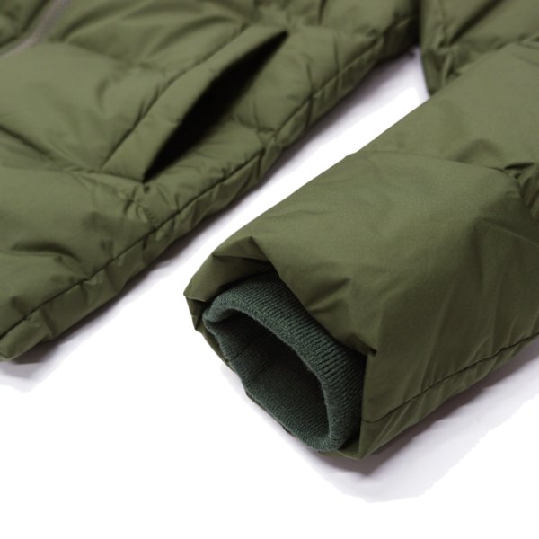画像7: PYRENEX（ピレネックス）SPOUTNIC MINI RIPSTOP JACKET（スプートニックミニリップストップジャケット）/ Deep Khaki（ディープカーキ） (7)