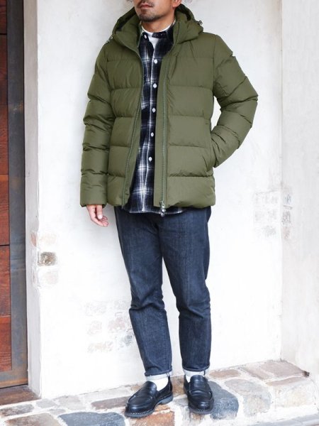 画像15: PYRENEX（ピレネックス）SPOUTNIC MINI RIPSTOP JACKET（スプートニックミニリップストップジャケット）/ Deep Khaki（ディープカーキ） (15)