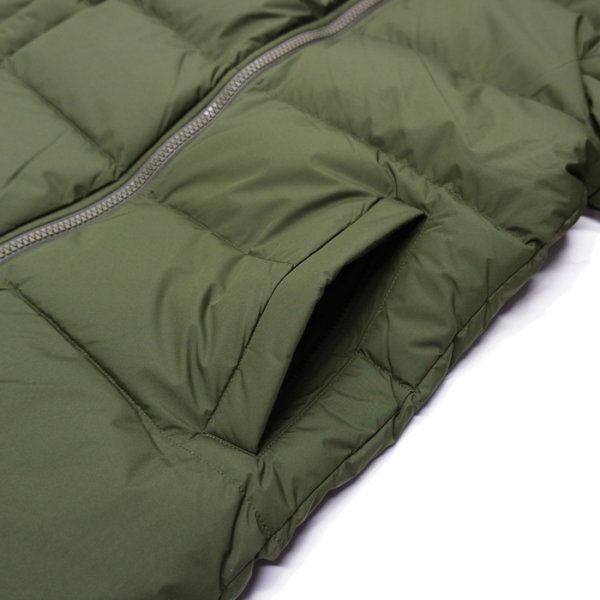 画像8: PYRENEX（ピレネックス）SPOUTNIC MINI RIPSTOP JACKET（スプートニックミニリップストップジャケット）/ Deep Khaki（ディープカーキ） (8)