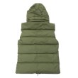 画像2: PYRENEX（ピレネックス）SPOUTNIC VEST（スプートニックベスト）Mini Ripstop/Deep Khaki（ディープカーキ） (2)