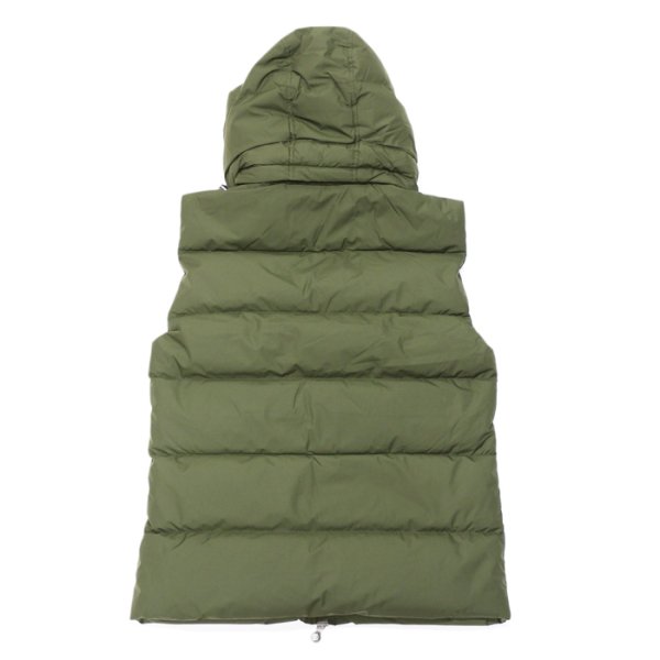画像2: PYRENEX（ピレネックス）SPOUTNIC MINI RIPSTOP VEST（スプートニックミニリップストップベスト） / Deep Khaki（ディープカーキ） (2)