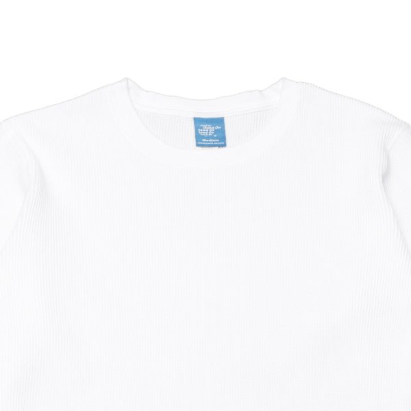 画像3: Good On（グッドオン）Long Sleeve Thermal Tee（ロングスリーブサーマルTシャツ）"Washed" / White（ホワイト） (3)