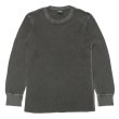 画像1: Good On（グッドオン）Long Sleeve Thermal Tee（ロングスリーブサーマルTシャツ）"Pigment Dye"/Black（ブラック） (1)