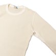 画像4: Good On（グッドオン）Long Sleeve Thermal Tee（ロングスリーブサーマルTシャツ）"Pigment Dye"/Natural（ナチュラル） (4)